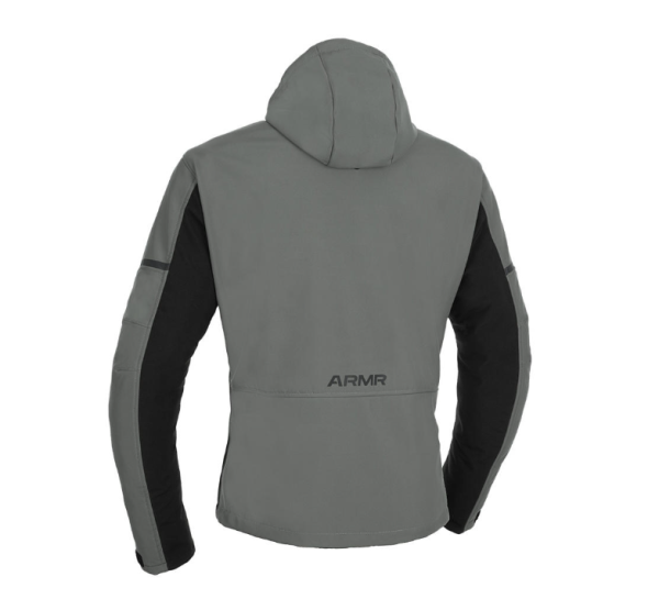 Motorrad-Softshelljacke "Kyoto 1.0" - ARMR - wasserdicht - khaki
